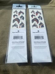 Roosters, scrapbook sticker, 3 sheets In Each Page Lots Of 2 Pages