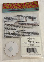 Michaels Floral Monogram M Stickers – 6 Pc Set Colorful & Decorative