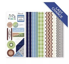 Creative Memories Prismatic 2 Designer Stickers 3 Shts Ladt Chance Retiring