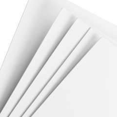 50 Sheets 12 X 12 Inch White Chipboard, 1MM Thick Medium Weight Chipboard Sheets