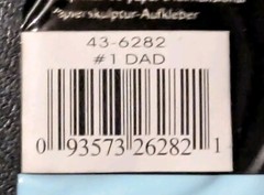 Provo Craft Stand-Outs Lot of 3 Dad & Thank You Theme NIP