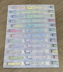New Happie Scrappie Mini Mildliner Sticker Folder