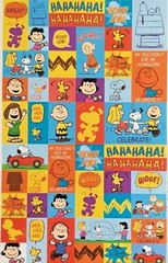 PEANUTS SNOOPY CHARLIE BROWN & FRIENDS, ONE SHEET BEAUTIFUL STICKERS #PEANUTS01