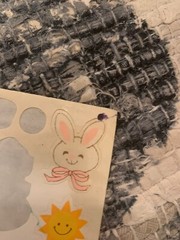 VINTAGE! 1979 Hallmark Happy Easter 36 Stickers Spring Bunny Chicks Flowers Eggs