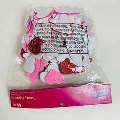 Valentine Craft Supplies Lot Sticker Gemstone Heart Letters Scrapbooking DIY