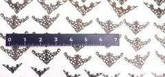 86 PCS Vintage Metal Book Corner Protectors for Scrapbooking Albums filigree lot