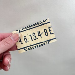 Travel Air Mail Stickers Cancel Stamp Vintage Style Collage Junk Journal