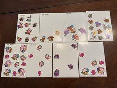 Big Lot 80s STICKERS Trend Scratch Sniff Lollipop Kitten Red Hots Hot Fudge Jell