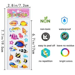 500+ 3D Puffy Stickers for Toddlers Kids Reward Crafts Scrapbooking Boys Girls