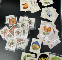 Kids Temporary Tattoos Lot Halloween Bugs Butterflies Teachers Lot 250pcs VTG