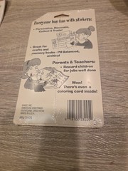 VTG AGC Motivational Stickers 8 Sheets Retro 90s Y2K Awesome Wow Good Job Super