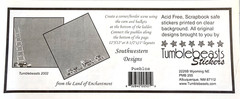 Clear Stickers 12″ Pueblos Southwest Native American Craft NOS Tumblebeasts 2002