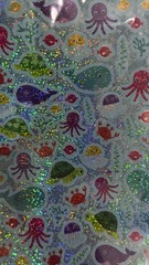 Sticker Lot Sea Creatures Vtg Y2K Ocean Life Fish Whales Mermaids Sandylion book
