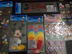 NEW LOT of 6 DISNEY MICKEY & MINNIE MOUSE GOOFY + theme scrapbooking sticker
