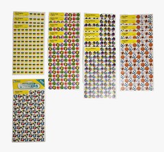 SuperShapes Stickers Vintage Lot Sports Fish Panda Sticker