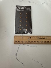 My Mind’s Eye Bohemia «Blossom» Brown Gems 10 Pieces Scrapbooking Crafts Art