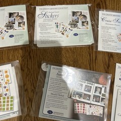 Creative Memories Sticker Lot Mix Of Vintage 18 Sealed Multi Packs Plus Sheets
