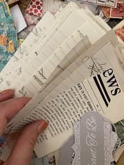 25 Piece Ephemera Lot Junk Journal Grab Bag Scrapbooking Supplies