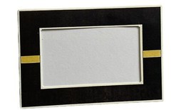 MINI BLACK/YELLOW STRIPE Die-Cut “Frame Ups”FRAME(3-1/4”x 4.5”)My Minds Eye•