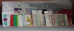 Alphabet Sticker Lot Thousands Multi Color Size Shape Style 3D Foam Glitter NEW