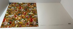 VTG The Gifted Line Christmas Scrapbooking Lot 12×12 Paper (10) Stickers (37)