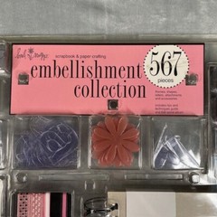 Heidi Swapp 567 Pcs family theme Embellishment Collection Scrapbook kit New