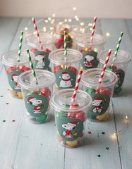 Snoopy Christmas Sticker Set – 15 Piece