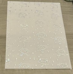 New Happie Scrappie Umbrellas ☔️ Vellum Full Sheet