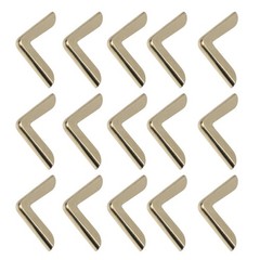 50Pcs Golden Iron Metal Book Corner Protectors Vintage Durable Covers