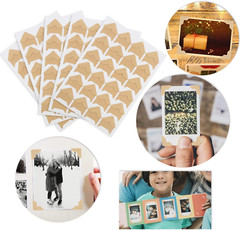 12 Sheets/288 PCS Photo Corner Stickers, Self-Adhesive