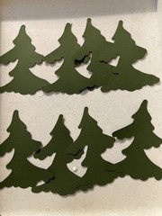 Large lot Cardstock Die-cuts for cardmaking, Scrapbooks-Variety 128 pieces