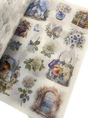 6.5″ x 9″ Scrapbook & Paper Crafting Stickers – 2 Bks- 24 Pgs/Book