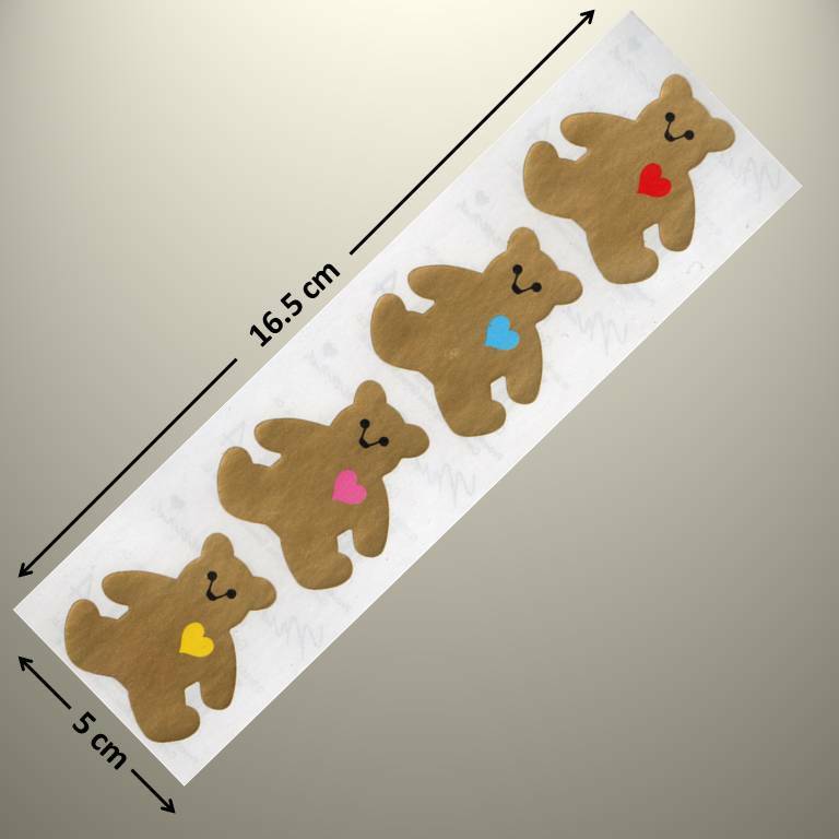 Mrs Grossman’s Sticker – GOLD FOILED – CLASSIC BEARS – Up to 20%!!!