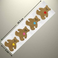 Mrs Grossman’s Sticker – GOLD FOILED – CLASSIC BEARS – Up to 20%!!!