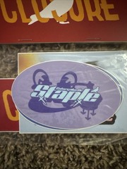 Kid Cudi Entergalactic Staple Closure Rager Stickers New Sealed Rare Pack of 3