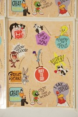 Vintage Warner Bros Looney Tunes Reward Stickers 6 Sheets Hallmark 1997 Lot