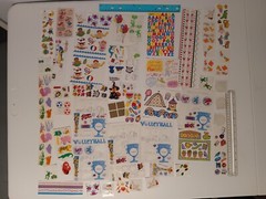Large Lot Stickers Lisa Frank Stickopotamus Sandylion Frances Meyer Many More