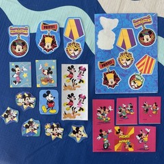 Lot Of Stickers From Early 2000s Disney Pirates Of The Caribbean Mickey Minnie