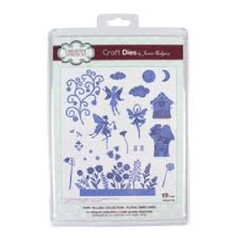 Creative Expressions METAL CUTTING DIES FAIRY VILLAGE COLLECTION FLORAL DWELLING