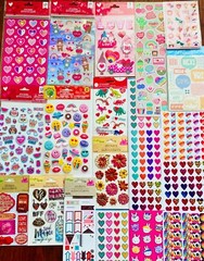498 STICKERS! Valentine’s Day Themed Fun Lot | Kids Teens Girls Boys Teachers +