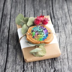 US 500-1000 Thank You Reward Award Stickers Labels Kids Bag Gifts Envelope Seals