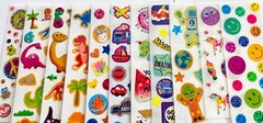 400 Stickers Mxd Themes Hello Kitty Sanrio Friends Care Bears Rainbow Stars Dino