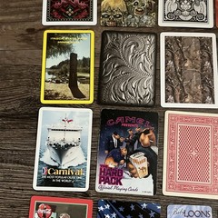 Lot of 50 Single Playing Cards for Scrap Journal – Some Mini Cards | Mixed