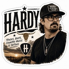 Hardy Sticker/Country/Country Music/Sold Out/Psycho