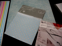 Creative Memories, 12×12 Winter Reflections 8 Sheets Paper Pack NIP plus