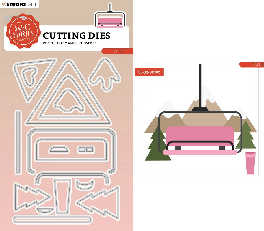 STUDIO LIGHT – METAL CUTTING DIES -SKI LIFT