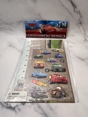 Vintage Disney Pixar CARS Sandy Lion Stickers Play Scene Unopened!