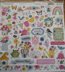 Echo Park Paper sets, chipboard stickers, Sticker book, embellishments