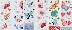 399+ stickers butterflies flower designs birds outdoor nature animals plants lot