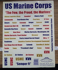 MIXED LOT Marines Jolee’s EK Creative Memories in Uniform Design Stickers USA